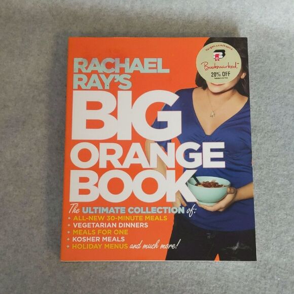 Rachael Ray's Big Orange Book - Paperback Cookbook - Picture 1 of 4